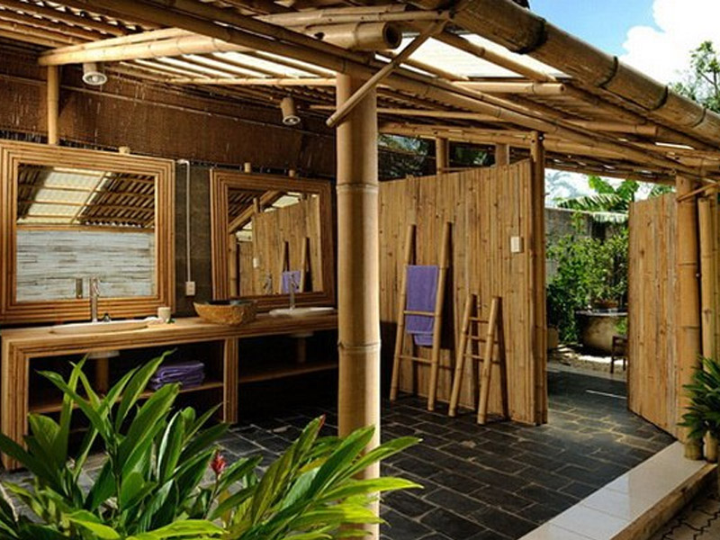 Công trình nhà bằng tre tại Quảng Nam